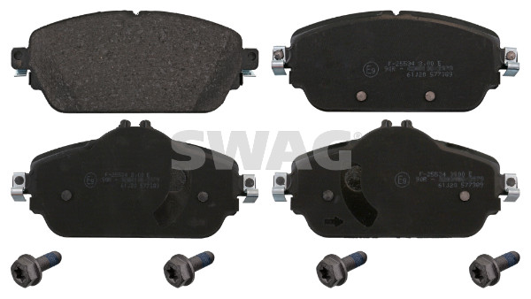 Brake Pad Set, disc brake - 10 91 6988 SWAG